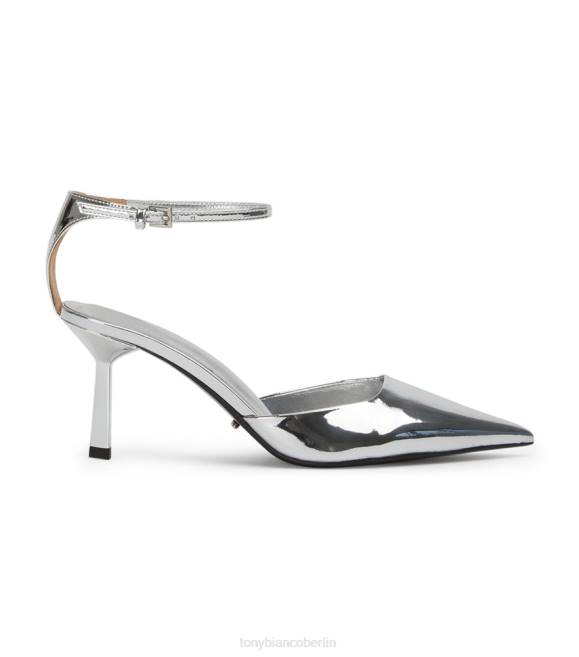 niedrige Absätze| de Tony Bianco Frauen Bella Heels silberner Glanz 4624264